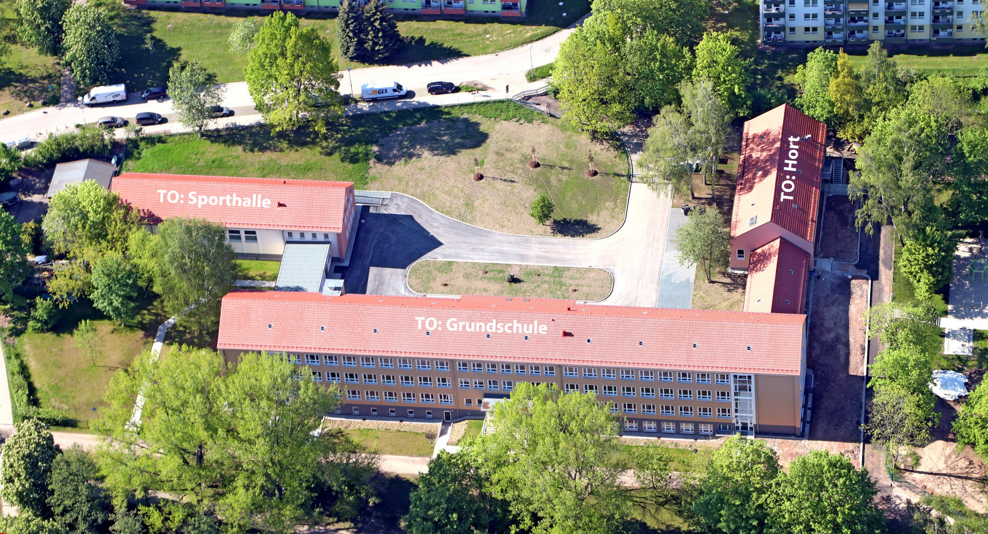 Übersicht Gebäudeensemble